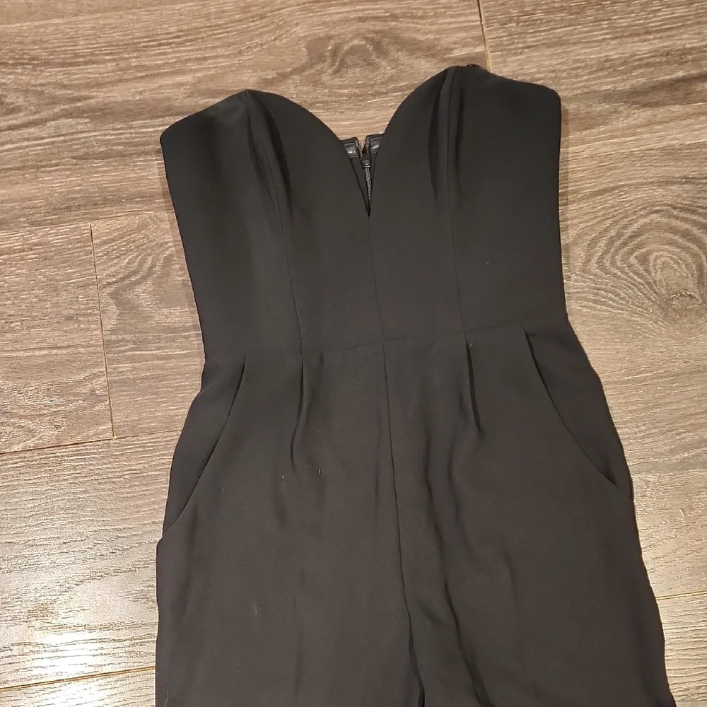 ❤️ AMANDA UPRICHARD CHERRI STRAPLESS JUMPSUIT, P (00 - 0) - Picture 5 of 16